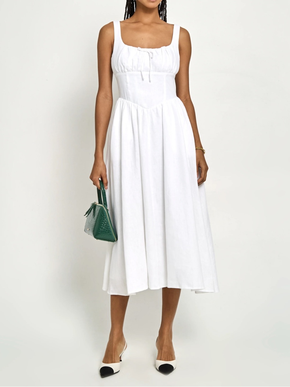 Chiara linen dress